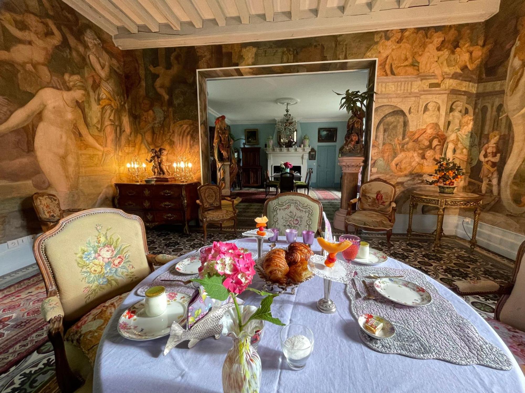 La Rebiere D'Or, B&B Et Gite Mouleydier Eksteriør bilde